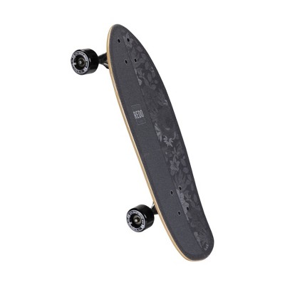 ReDo Skateboard Co. 24&#34; Standard Skateboard - Black Floral_5