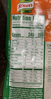 Knorr Rice Sides Chicken Rice Blend Rice Mix - 5.6oz : Target