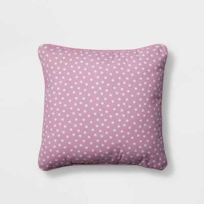 Dotted Square Throw Pillow Purple - Pillowfort™