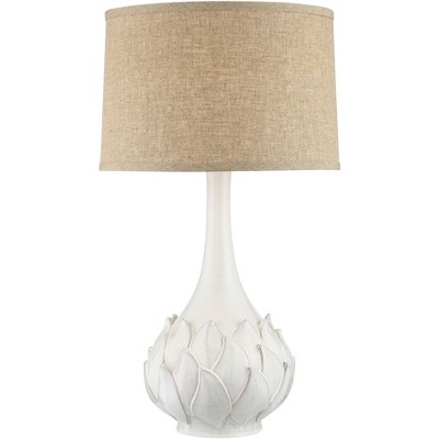 beige bedside lamp