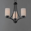 Maxim Lighting Deven 3 - Light Chandelier in  Black - 2 of 4