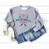 Simply Sage Market Women's Graphic Sweatshirt Baseball Season Bats - 3 of 4