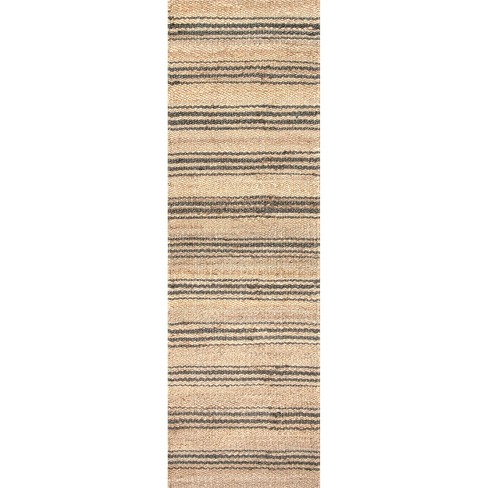 Lauren Liess x Rugs USA - Sycamore Striped Jute Indoor Area Rug - image 1 of 4