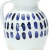 Melrose Tie Dye Design Ceramic Pitcher Vase (Set of 2) - 3 of 3