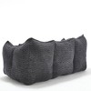 Vynxaria Soft Bean Bag Chair - High Resilience Foam Recliner for Two - 2 of 4