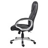 Executive Leatherplus Chair Black - Boss Office Products: High Back, Waterfall Seat, No Tool Assembly - 4 of 4