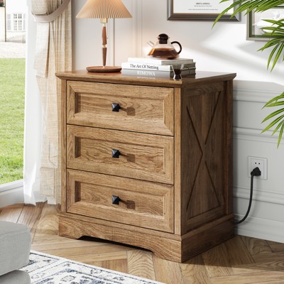 Farmhouse Wood Dresser for Bedroom