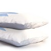 Deny Designs King April Lane Art Block Blue Monogram R Microfiber Printed Pillow Sham - 3 of 3