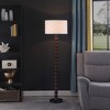 61" In Coastal Littoral Wood Insp Modern Floor Lamp - 3 of 4