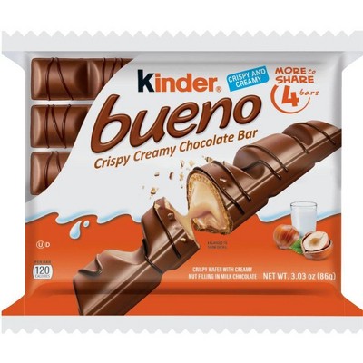 Kinder Bueno King Size Hazelnut Chocolate Candy - 3oz