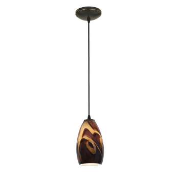 Access Lighting Champagne 1 - Light Pendant in  Oil Rubbed Bronze