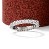 Ross-Simons 1.25 ct. t.w. CZ Eternity Band in Sterling Silver - 4 of 4