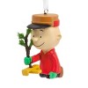 Peanuts® Charlie Brown Kneeling With Tree Hallmark Ornament - 3 of 3