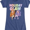 Girls' - Rainbow High - Holiday Glam Fitted Short Sleeve Graphic T-Shirt - 2 of 4