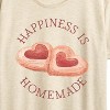 Women's - Instant Message - Happiness Is Homemade Women's Short Sleeve Graphic T-Shirt Short Sleeve Graphic T-Shirt - 2 of 4