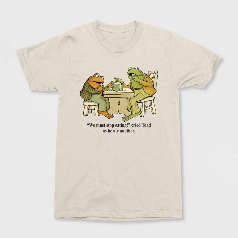 Men's Frog and Toad Short Sleeve Graphic T-Shirt - Tan, 2 of 8