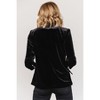 Coolmee Women's Solid Long Sleeve Velvet Jacket Cardigan Coat with Pocket - 4 of 4