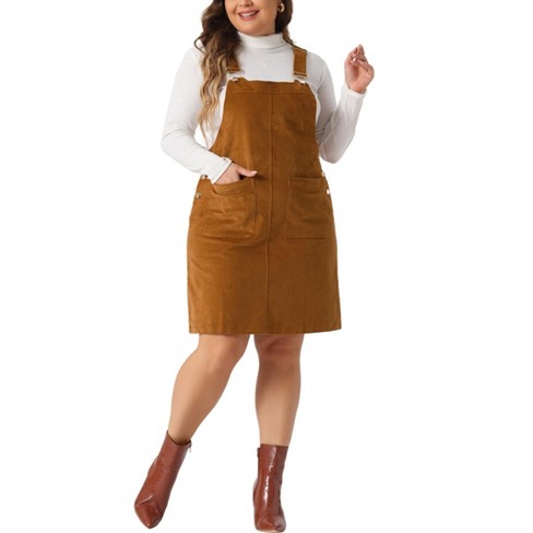 Pinafore skirt plus size best sale