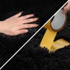 Luxury Modern Plush Fluffy Velvet Rug 5 x 8 ft, Faux Wool Rugs with  Non-Slip & Washable,for Bedroom Living Room Nursery - 4 of 4