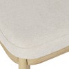 Jofran,Tate Mid-Century Modern Split Back Upholstered Dining Chair (Set of 2) - 4 of 4
