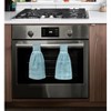 KOVOT Set of 2 Cotton Hanging Tie Towels | Include (2) Hanging Towels That Latch with Hook & Loop - 2 of 3