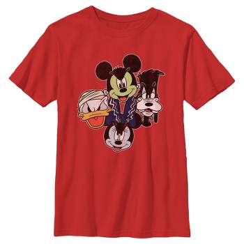 Boy's Mickey & Friends Donald Duck Faces T-shirt : Target