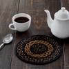 Black & Tan Jute Trivet 8 - 3 of 3