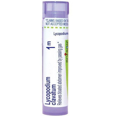 Lycopodium Clavatum 1M by Boiron Homeopathic Single Medicine For Digestive  -  80 Pellet