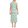 Lands' End Women's Cotton Short Sleeve Midcalf Nightgown - 2 of 3
