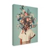 Canvas Wall Art - Frank Moth  'Thank God It's Spring' Wall Art for Living Room, Bedroom, or Office Décor by Trademark Fine Art - 2 of 4