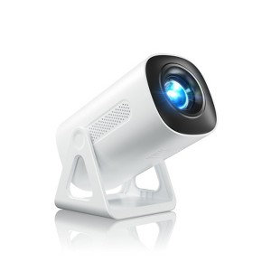 ELEPHAS Portable WiFi and Bluetooth Projector - 4K 1080P Supported Mini Movie Projector, 270°Adjustable Stand Outdoor Home Theater Star Projector - 1 of 4