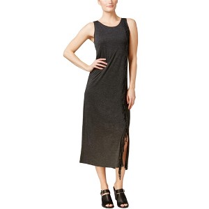 Kensie Womens Fringed Midi A-line Dress - 1 of 1