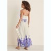 VENUS Womens Printed Linen Maxi Dress - 2 of 3