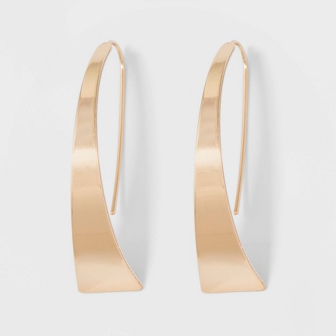 Small Hoop Earrings - A New Day™ Gold : Target