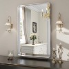 30x22 Inch Silver Bathroom Mirror, Aluminum Alloy Frame with Horizontal/Vertical Mount - 3 of 4