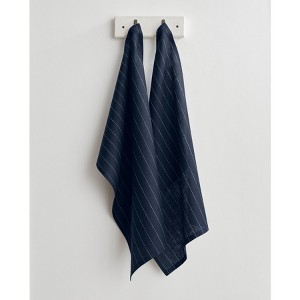 Solino Home Striped Linen Kitchen Towels | Pinstripe - 1 of 4