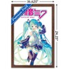 Trends International Hatsune Miku - Hatsune Miku Feature Series Framed Wall Poster Prints - 3 of 4