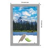 Amanti Art Vista Brushed Nickel Picture Frame - 4 of 4