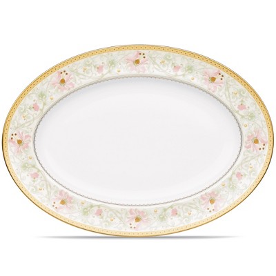 Noritake Blooming Splendor Platter, Oval, 16"