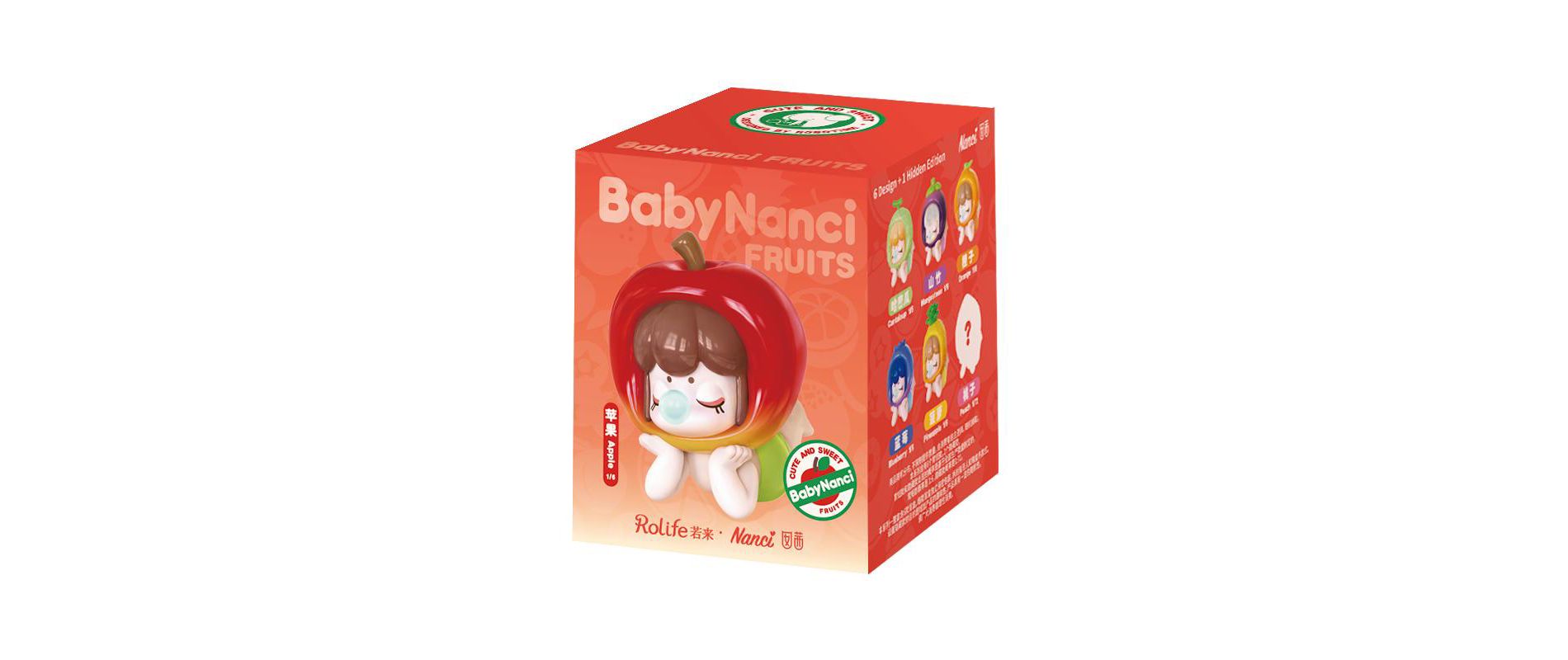 Robotime Rolife - Baby Nanci Fruits Dolls 1pc Blind Box Figure