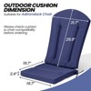 Crestlive Products Adirondack Chair Cushion 50 inch Thickening Waterproof Fade Resistant - 2 of 4
