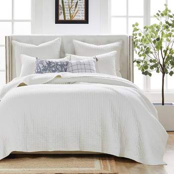 Monterrey Quilt Bedding Set White - Greenland Home Fashions