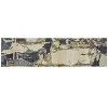 Oriental Weavers Evolution 8027A Blue/ Grey Indoor Area Rug - 2'3" x 8' - 4 of 4