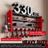 WOWLIVE Power Tools Organizer Wall Mount, Cordless Drill Organizer, 4 Layers Tool Rack for Garage, 8 Drill Holders - 3 of 4