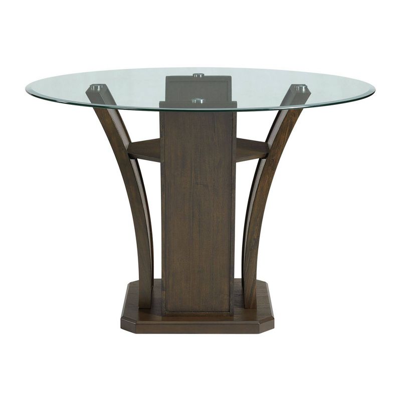 Simms Round Counter Height Dining Table Walnut - Picket House Furnishings, 3 of 9