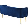 Meridian Furniture,Audrey Velvet Bench - 4 of 4
