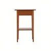 Kumasinova 28"H Wood Nightstand with Drawer,Bedside Tables with Open Shelf,End Table for Bedroom,Living Room - 4 of 4