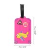 Unique Bargains Aircraft Luggage Tag 1 Pc - 2 of 4