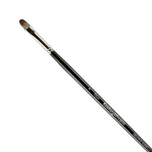 Creative Mark Hamburg Premiere Professional Oil Painting Brushes - Filbert Oil Paint Brush - Handmade in Germany, Natural & Synthetic Hair Blend, Long - 1 of 4