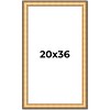 PosterPalooza | Traditional Gold Picture Frame - UV Acrylic, Foam Board Backing, Hanging Hardware - 2 of 4
